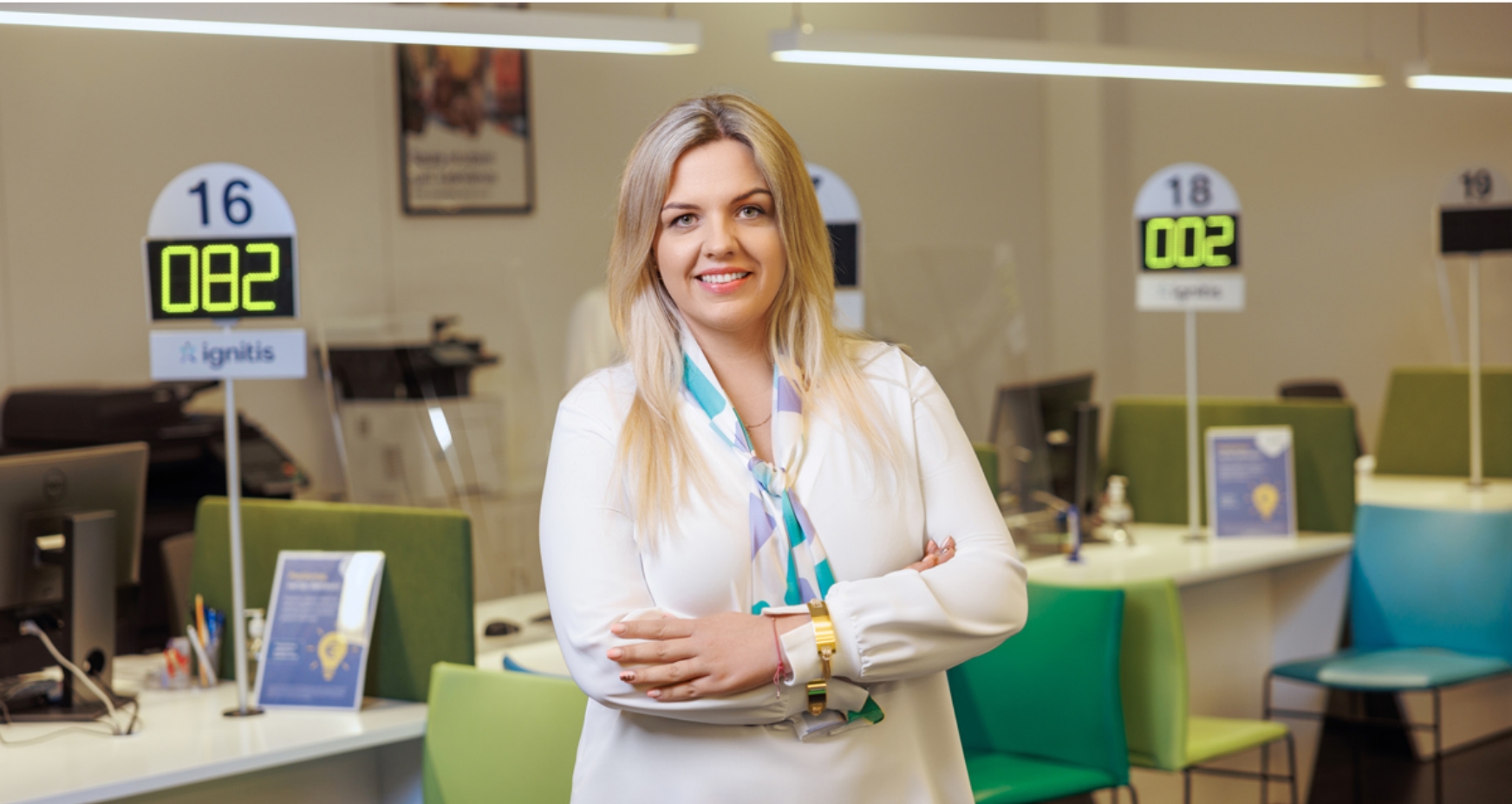 Armanda Mituzienė klientų aptarnavimo centre