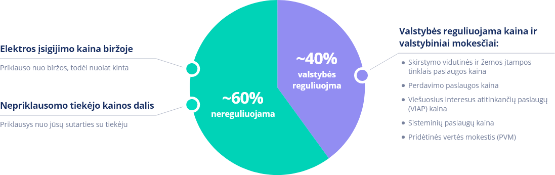 Elektros kaina
